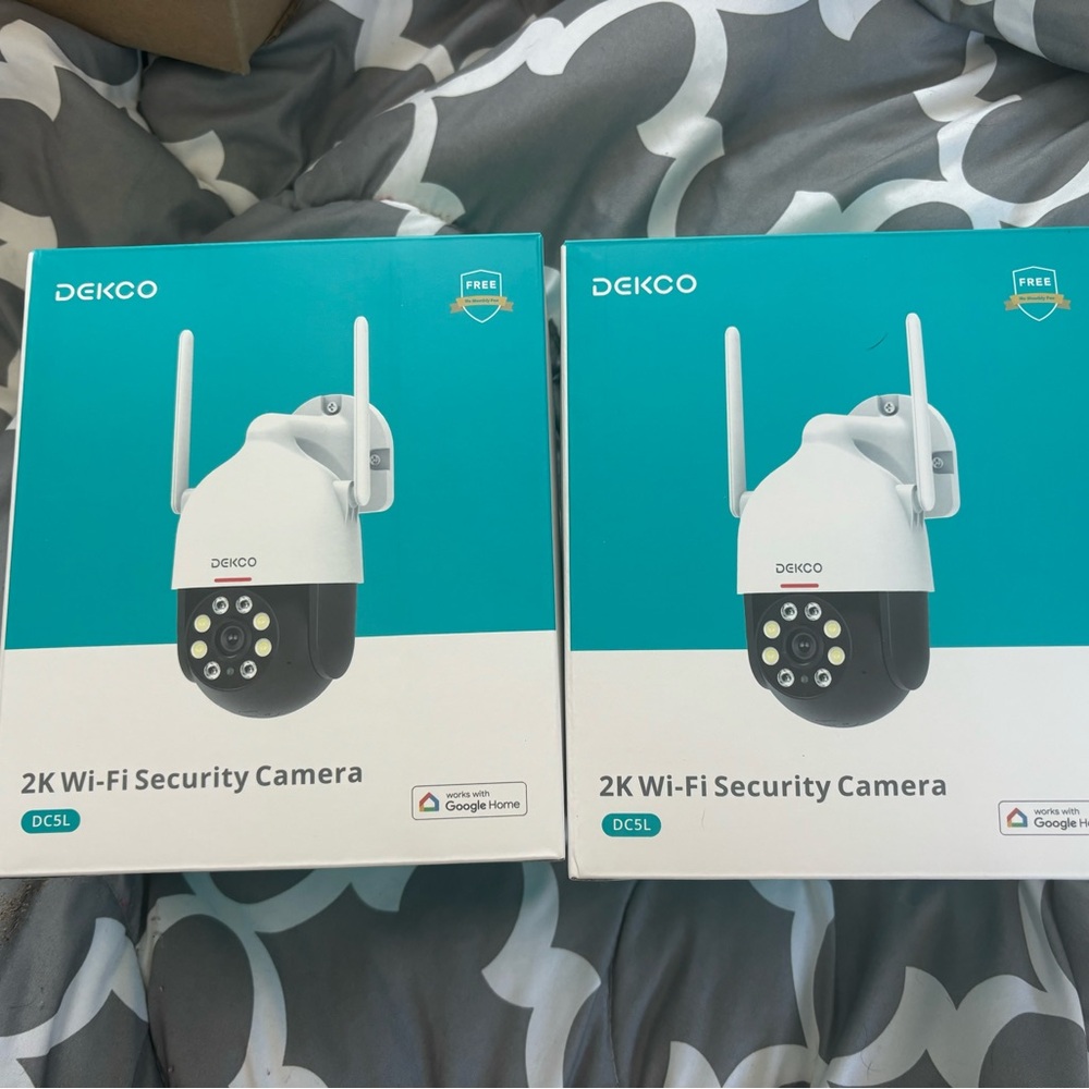 DEKCO 2K Wi-Fi Security Camera